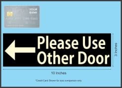 Use Other Door Magnet