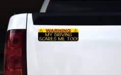 My Driving Scares Me Too Magnet