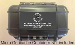 Geocache Sticker Sheet