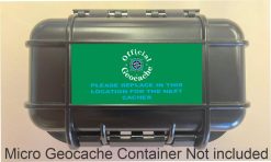 Geocache Sticker Sheet