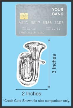 Tuba Sticker Sheet