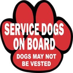 Service Dog Sticker