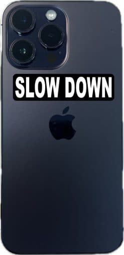 Slow Down Sticker Sheet