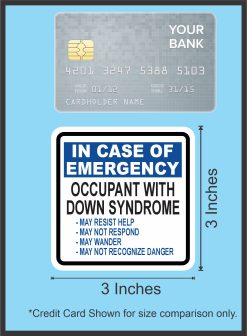 Down Syndrome Sticker