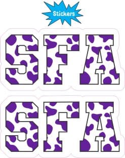 Stephen F. Austin SFA Stickers