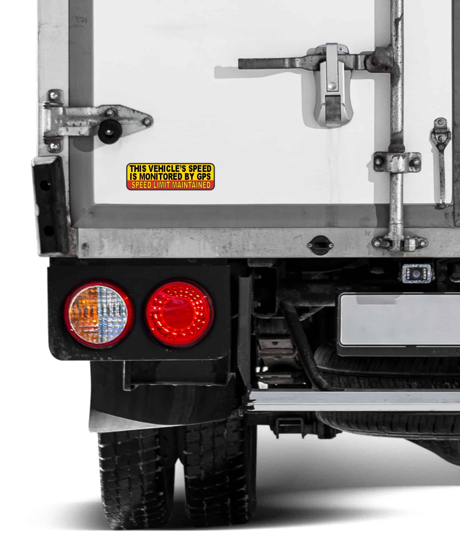 StickerTalk Vehicle's Speed Is Monitored By GPS Sticker, 10 inches x 3 inches - Image 7