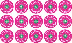 Geocache Stickers