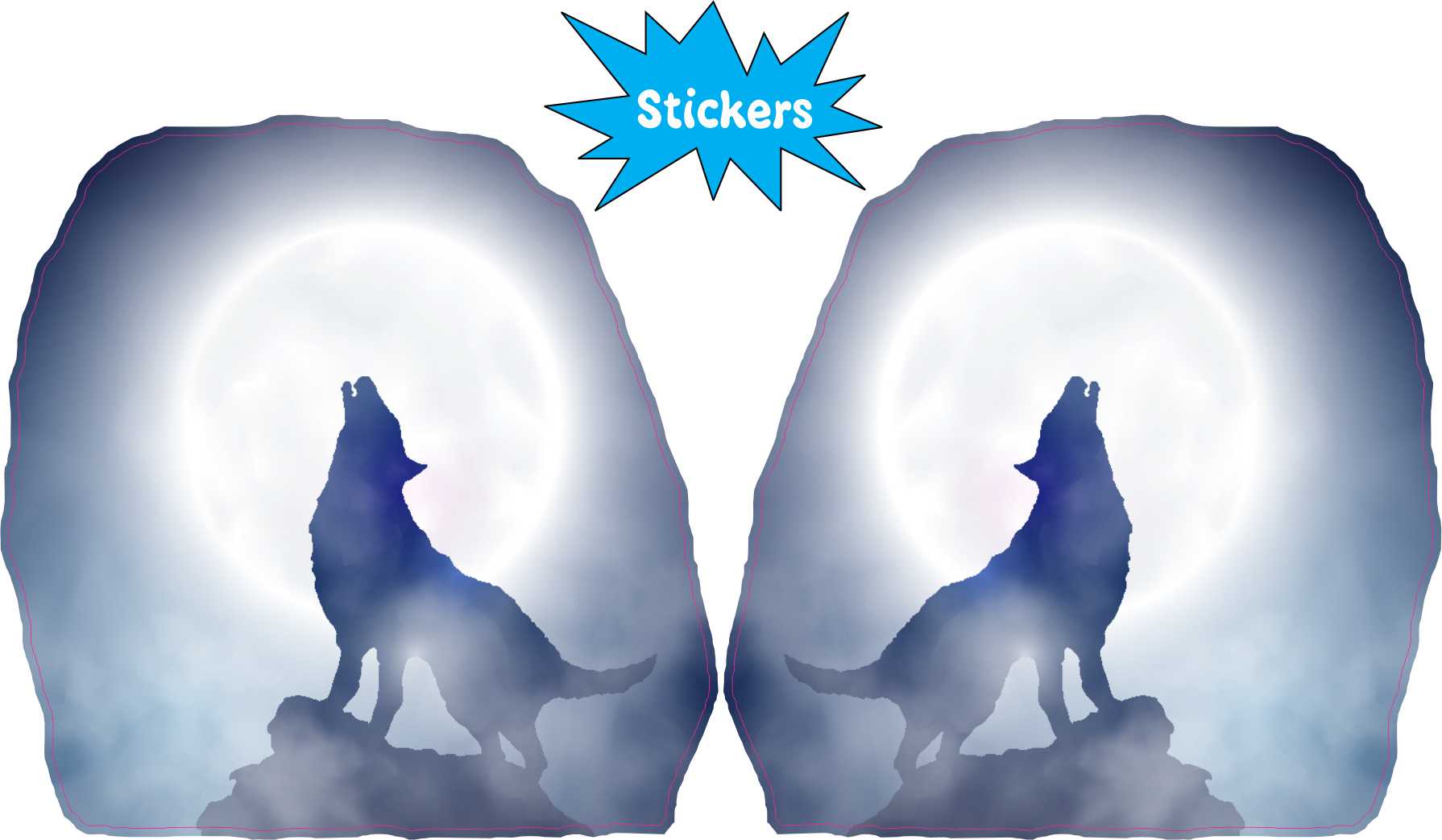 Wolf Stickers