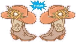 Cowgirl Sticker Sheet