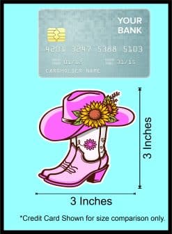 Cowgirl Sticker