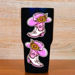 Cowgirl Stickers