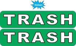 Trash Stickers