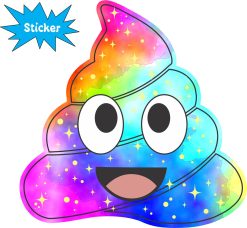 Poop Sticker