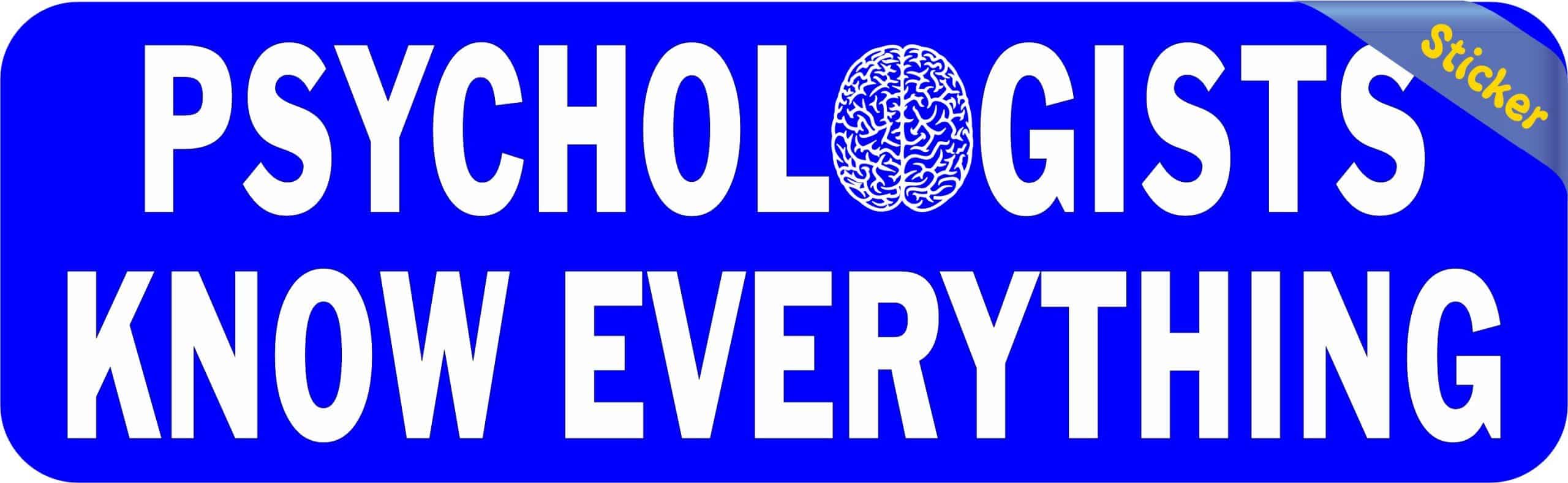Psychologist Sticker