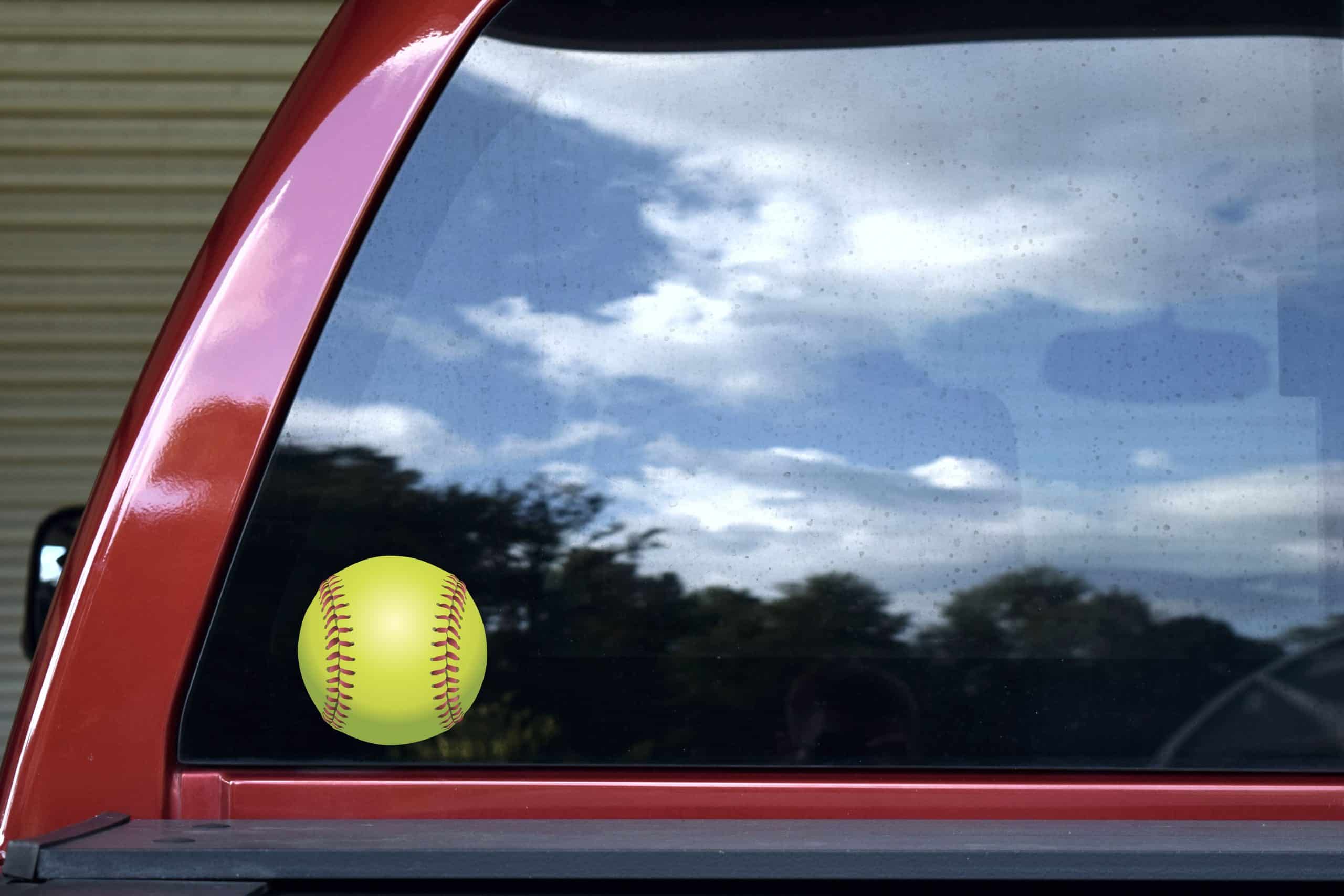 Softball Sticker