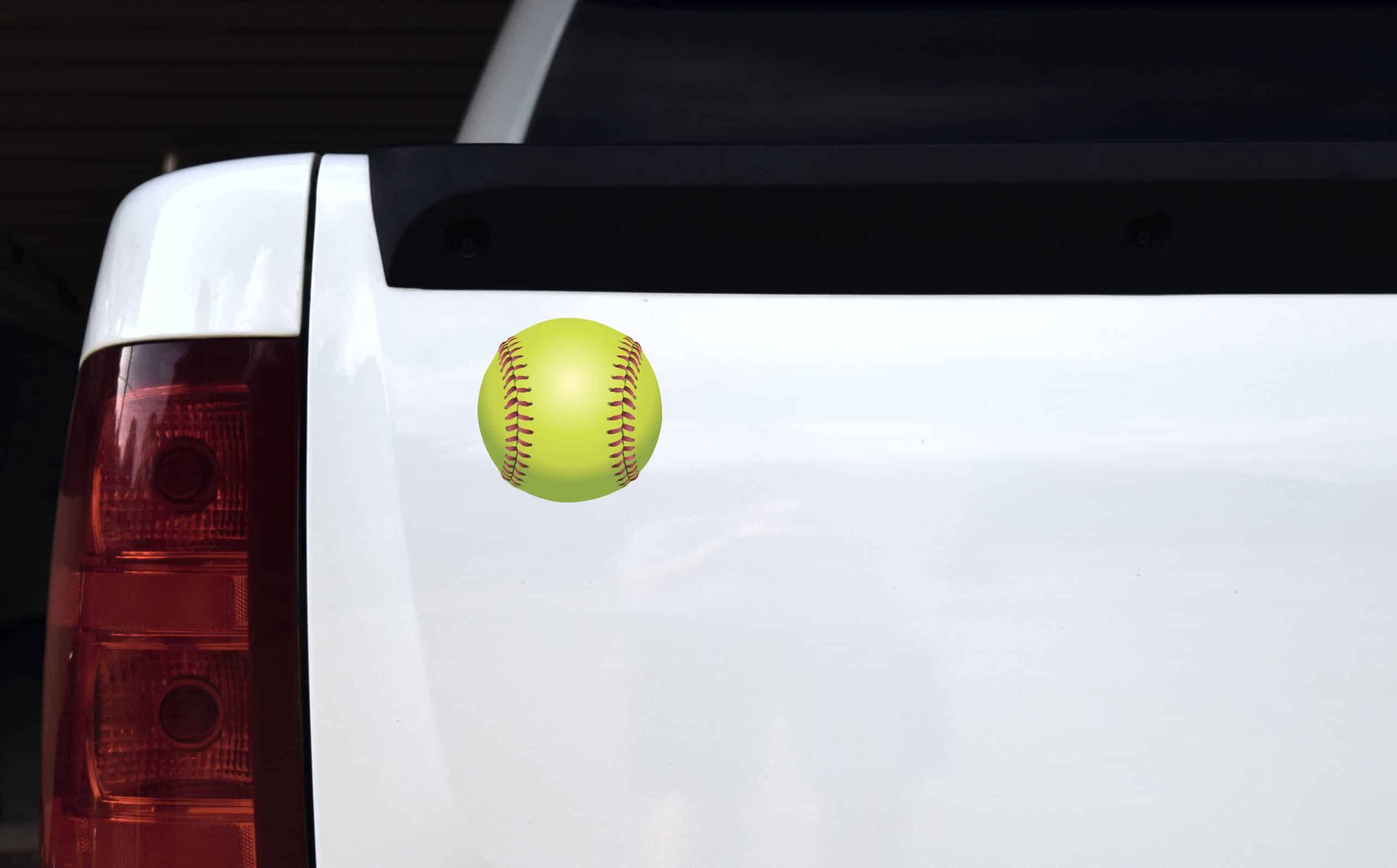 Softball Sticker