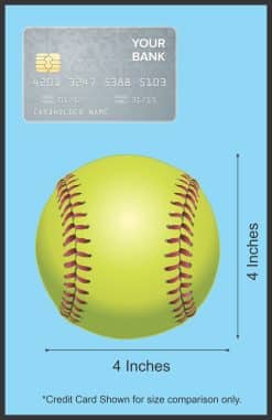 Softball Sticker