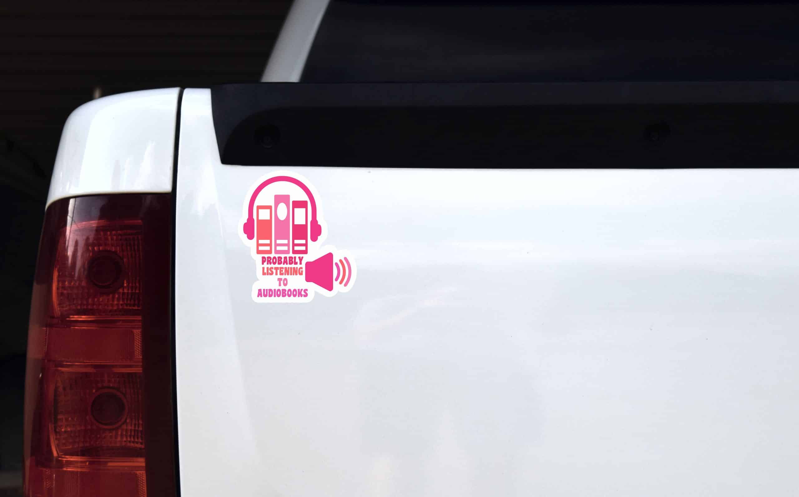 Audiobooks Sticker
