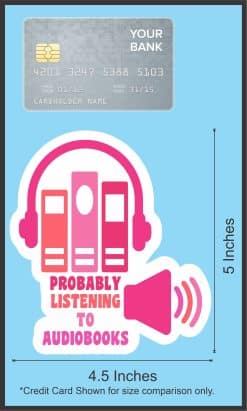 Audiobooks Sticker