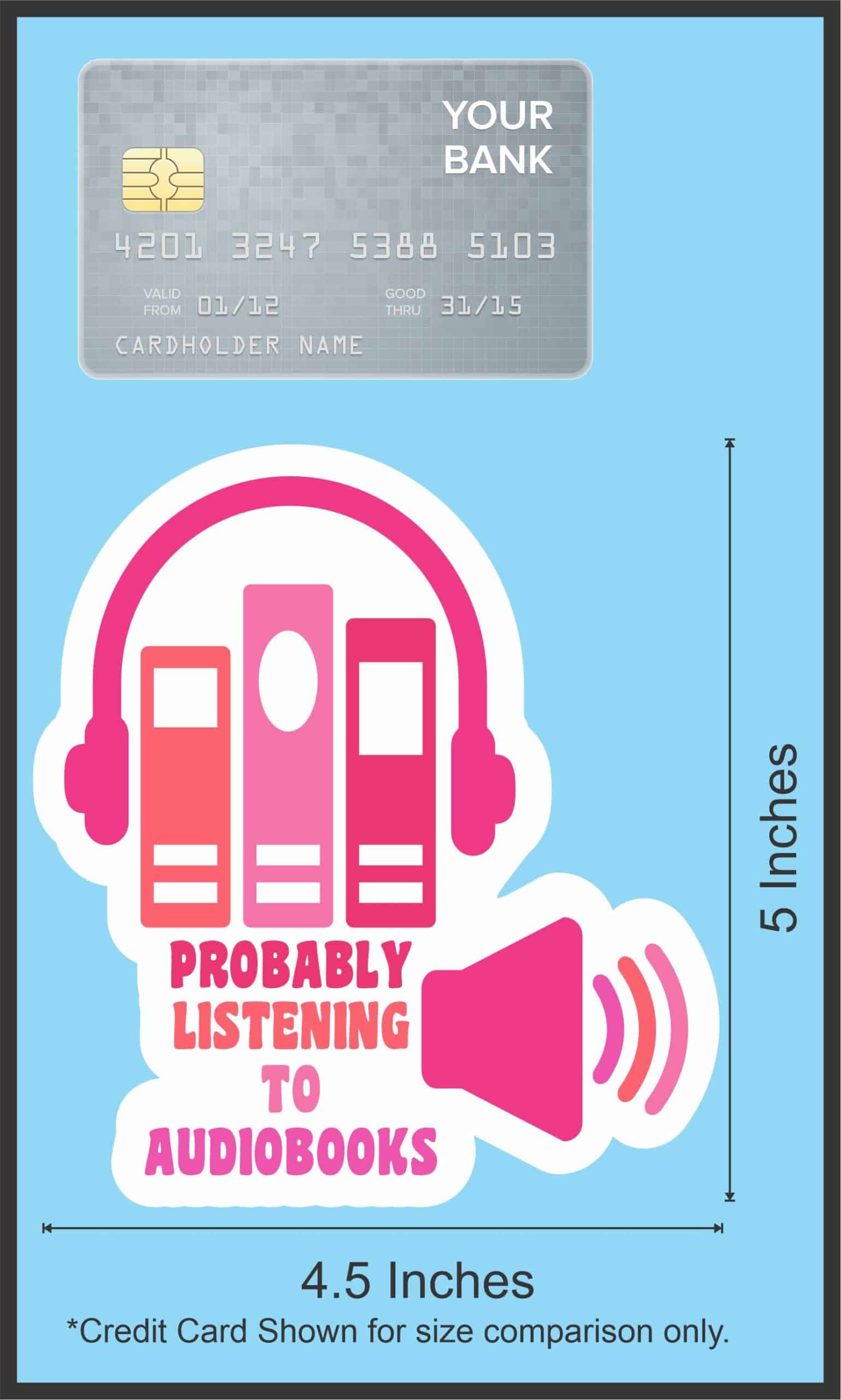 Audiobooks Sticker