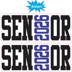 Senior Stickers