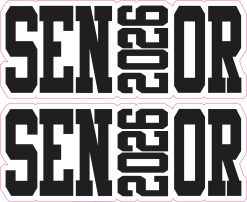 Senior Stickers