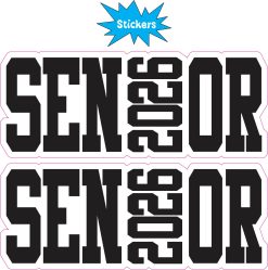 Senior Stickers