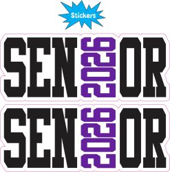 Senior Stickers