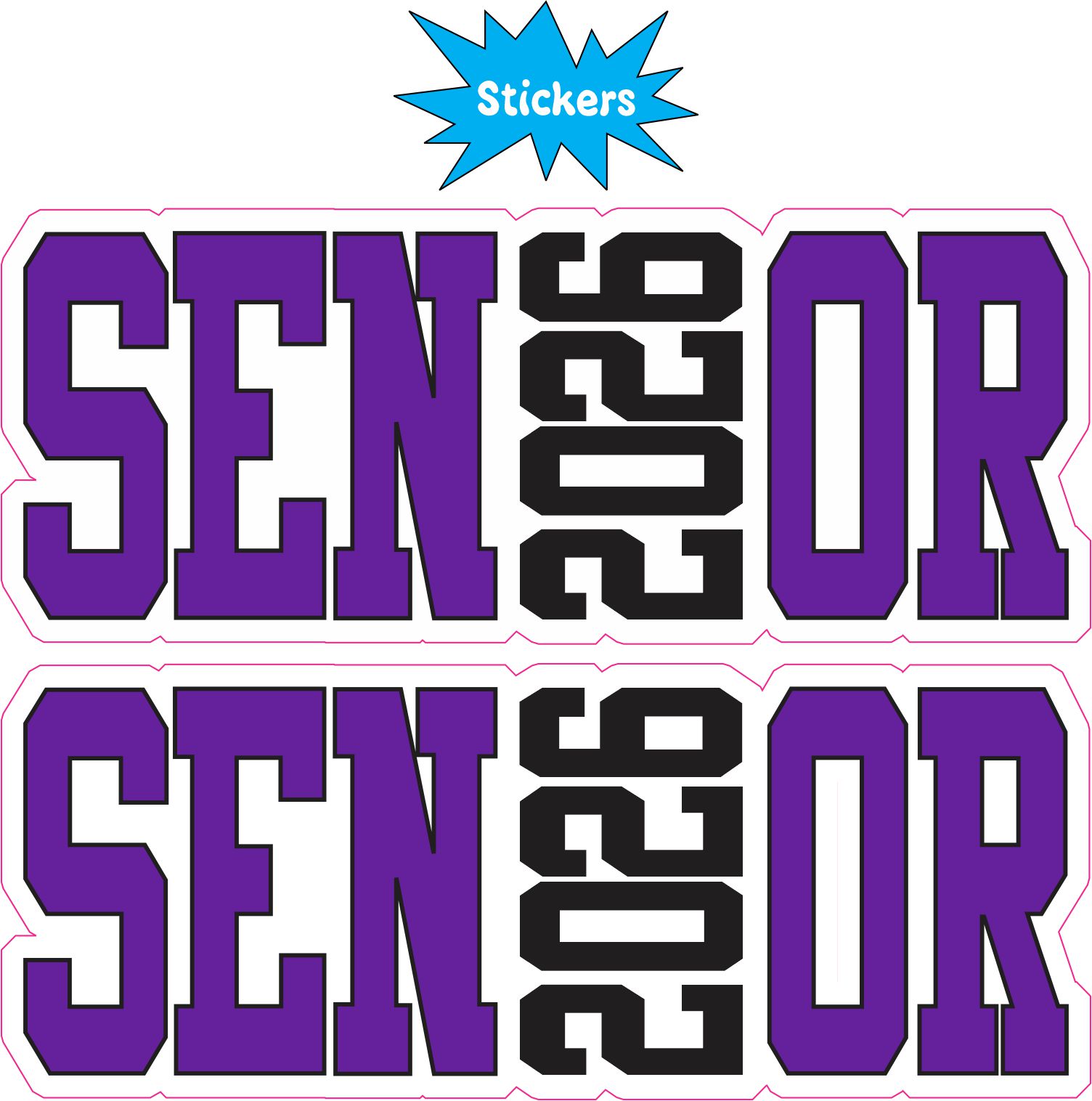 Senior Stickers