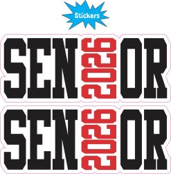 Senior Stickers