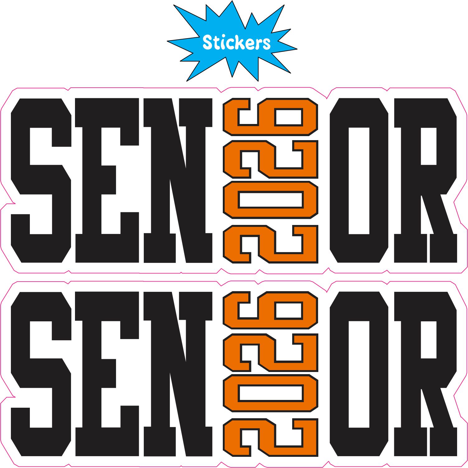 Senior Stickers