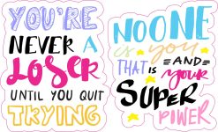 Affirmation Stickers