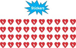 AED Stickers