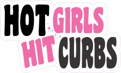 Curb Hitting Sticker