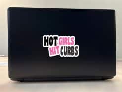 Curb Hitting Sticker