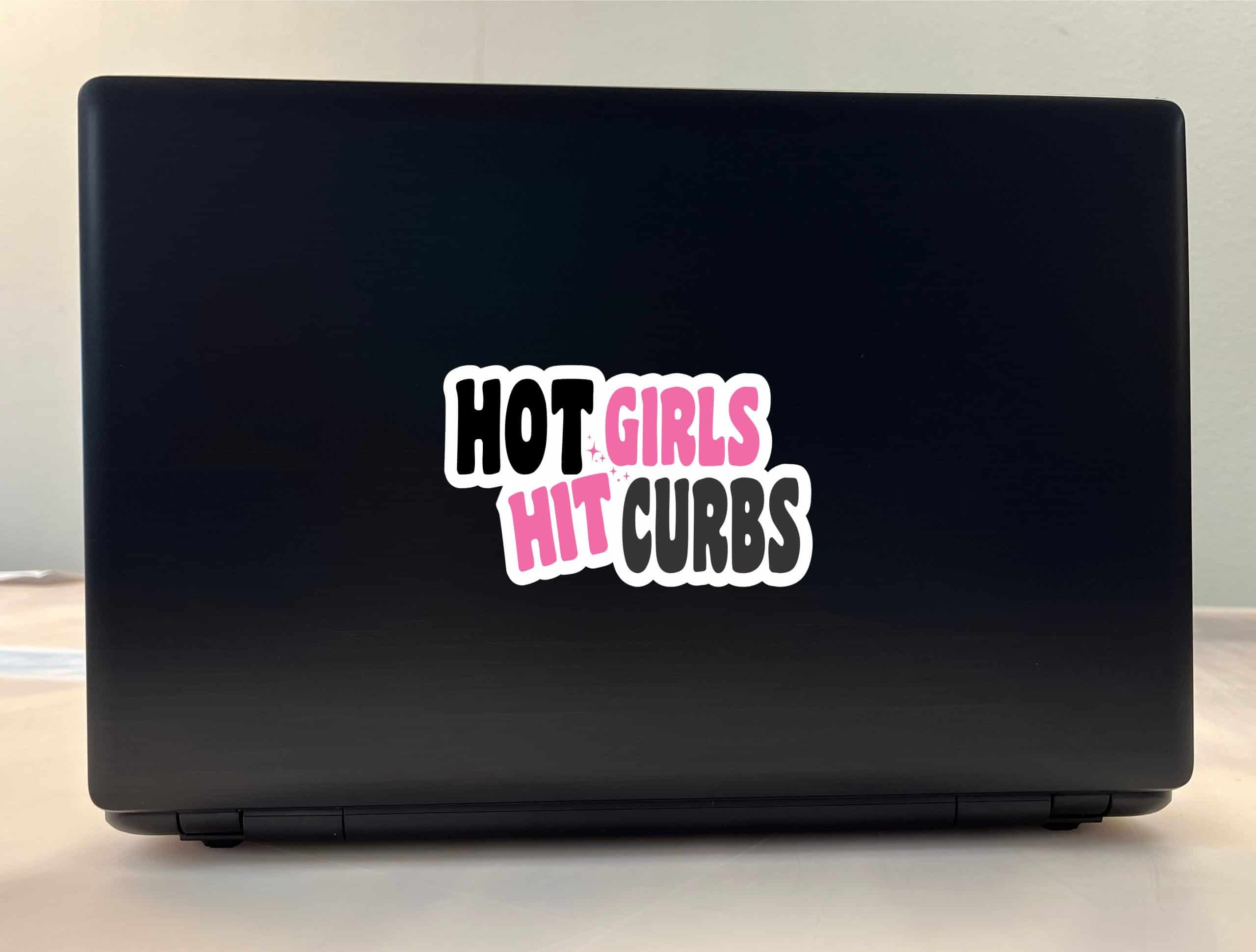 Curb Hitting Sticker