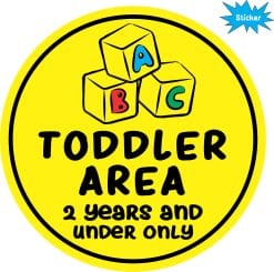Toddler Area Sticker