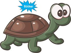 Turtle Sticker