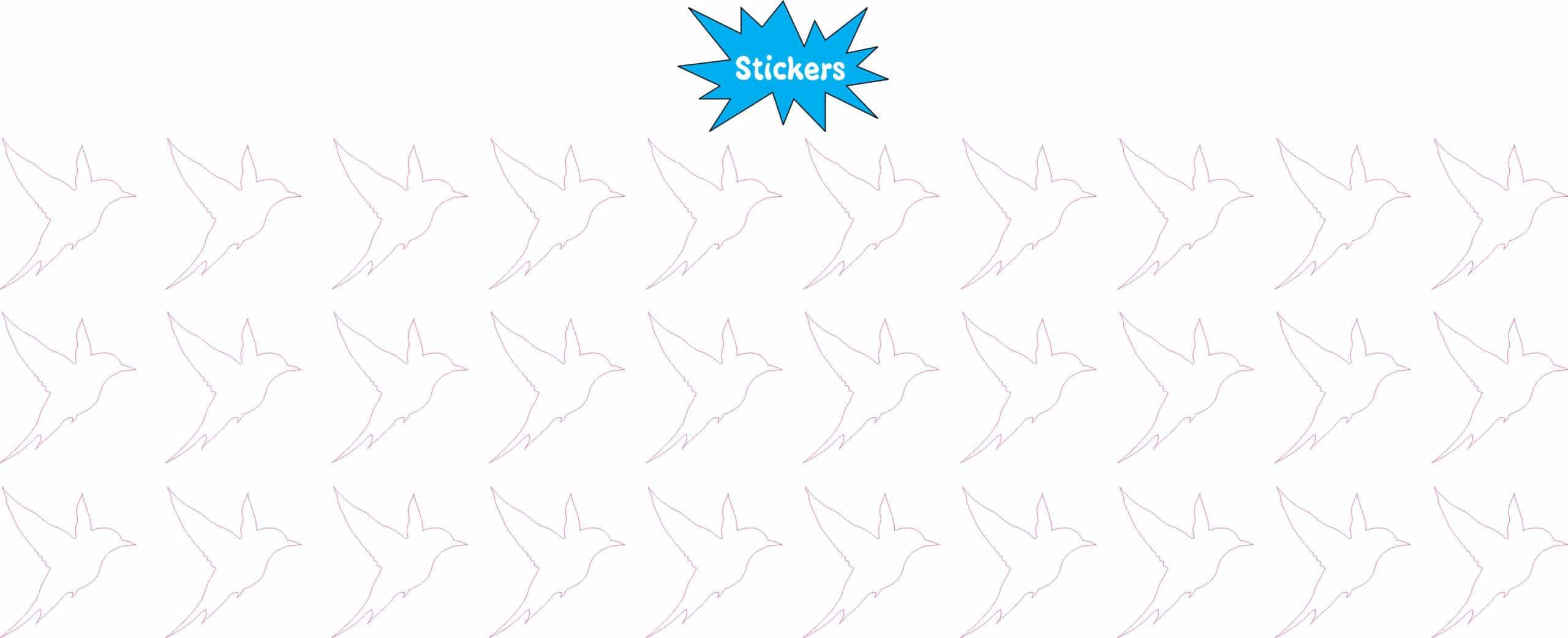 Bird Window Stickers