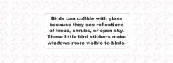 Bird Window Stickers