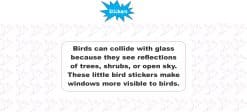 Bird Window Stickers
