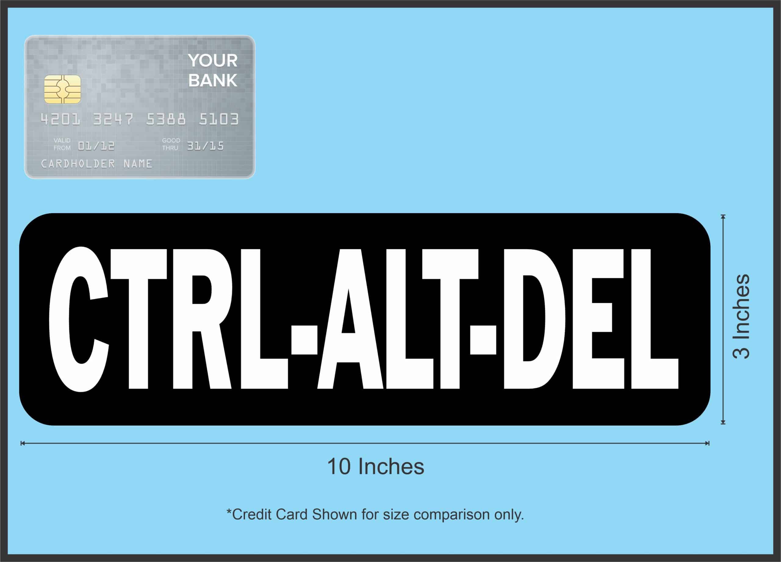 Keyboard Shortcut Sticker