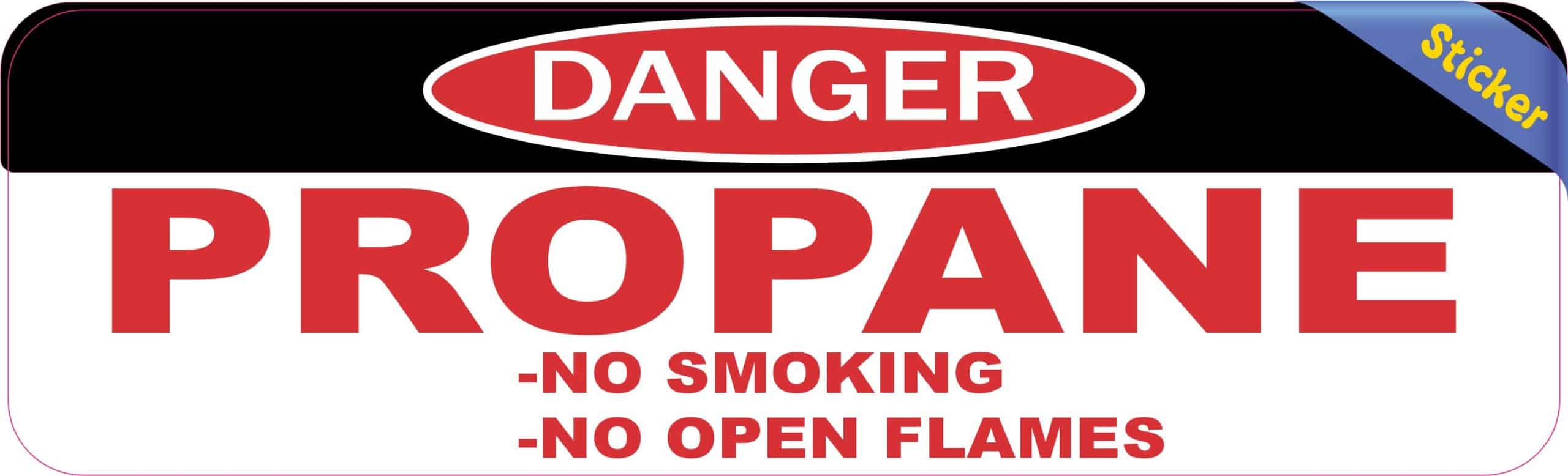 Danger Sticker