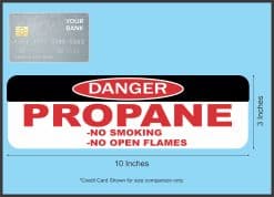 Danger Sticker