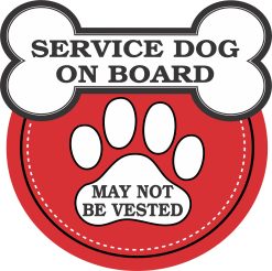 Service Dog Sticker