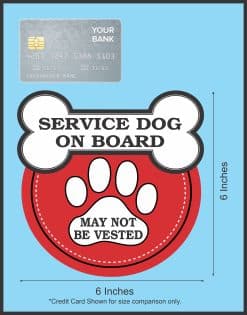 Service Dog Sticker