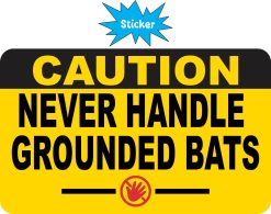 Animal Caution Sticker