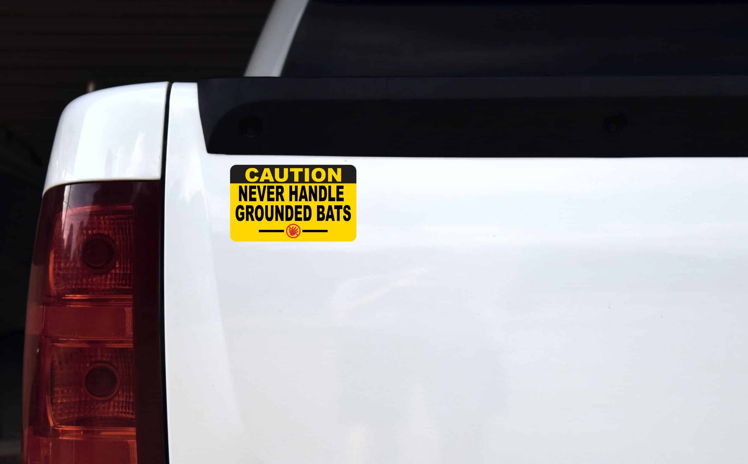 Animal Caution Sticker