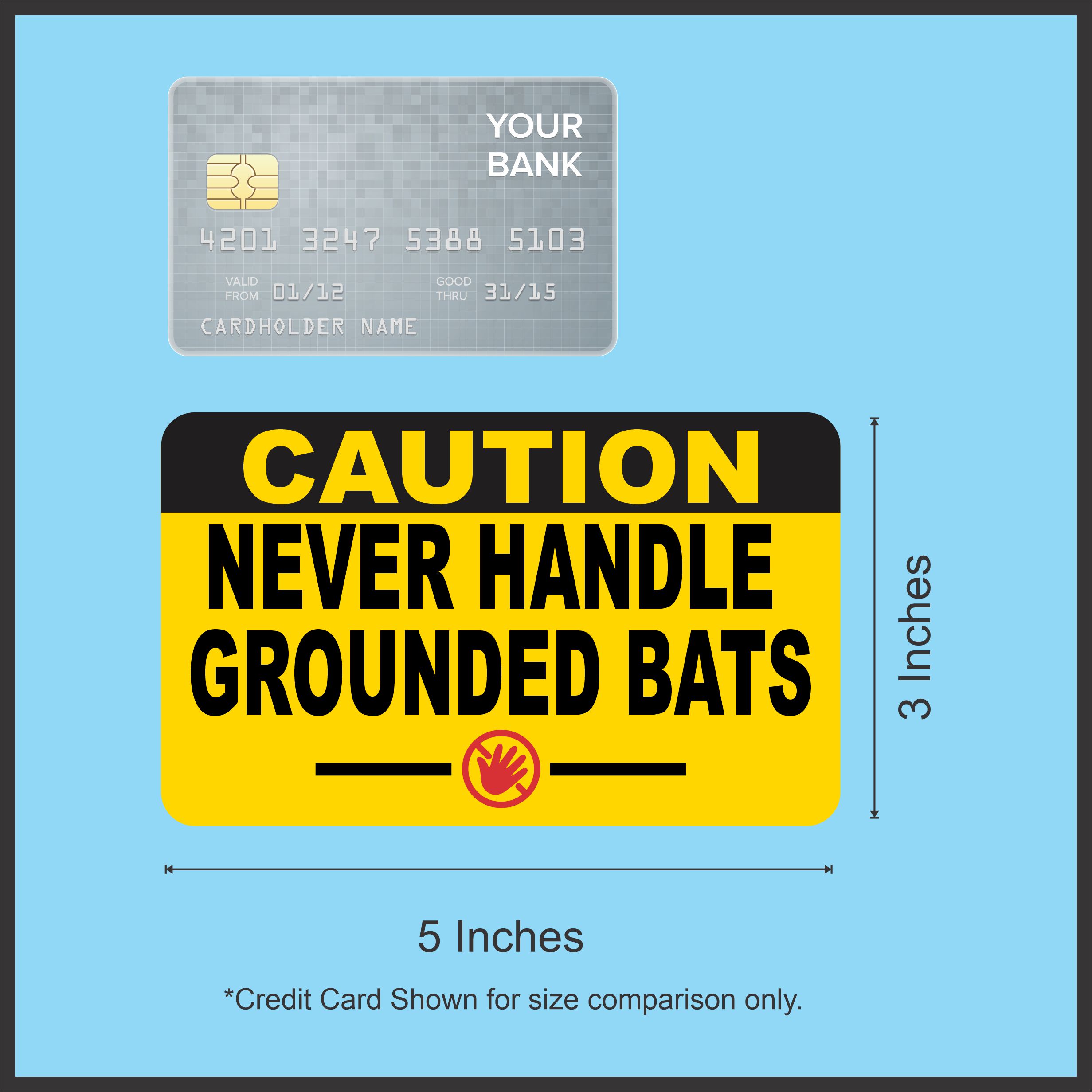 Animal Caution Sticker