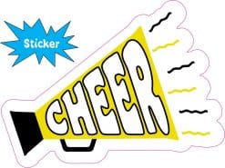 Cheer Sticker
